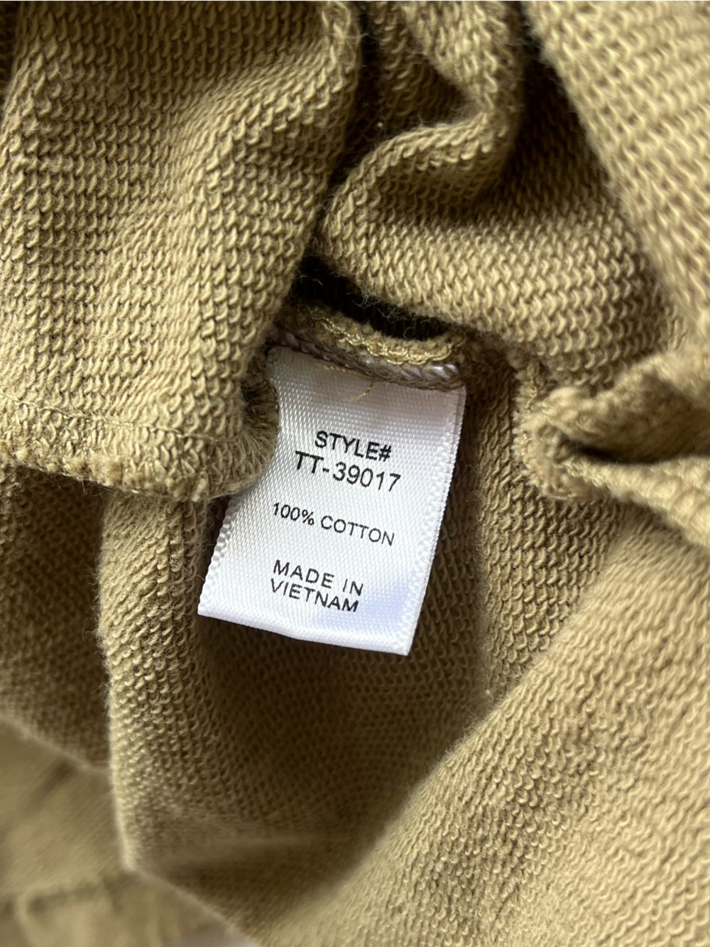 Zenana I’m The Mother Sweatshirt Size Small Olive Side Slit Cotton Pullover - Picture 5 of 7